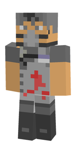 Black skin: body, front render