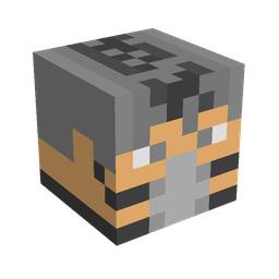 Black skin: head render