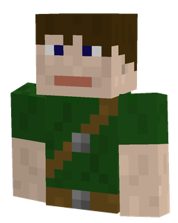 Brown skin: bust render