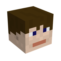 Brown skin: head render