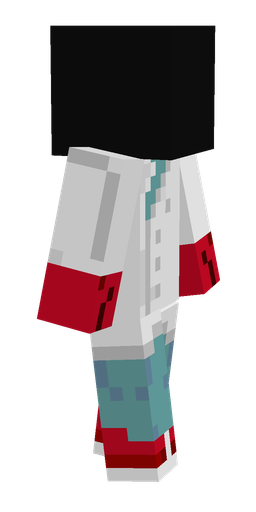 Black skin: body, right side render
