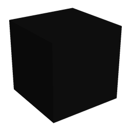 Black skin: head render