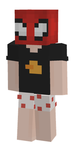 Black skin: body, front render