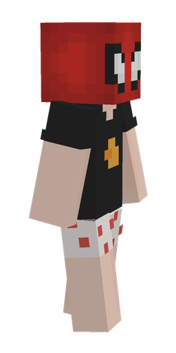 Black skin: body, right side render