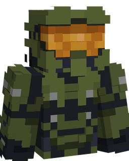 Black skin: bust render