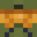 Black skin: face render