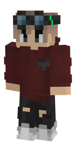 Black skin: body, front render
