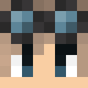 Black skin: face render