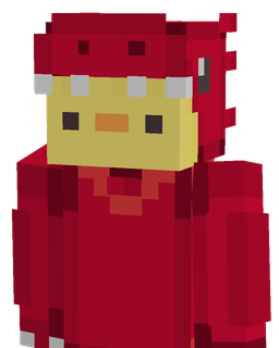 Red skin: bust render