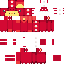 Red skin: raw texture render