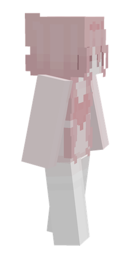Pink skin: body, right side render
