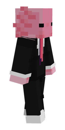 Black skin: body, right side render