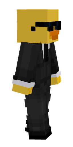 Black skin: body, right side render