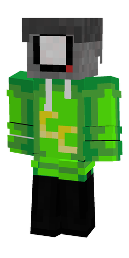 Black skin: body, front render