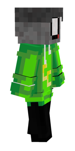 Black skin: body, right side render