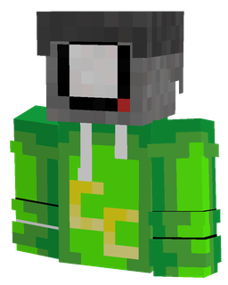 Black skin: bust render
