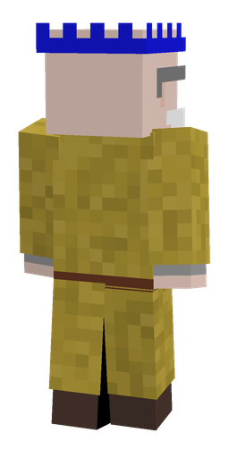Green skin: body, back render