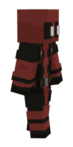Black skin: body, right side render