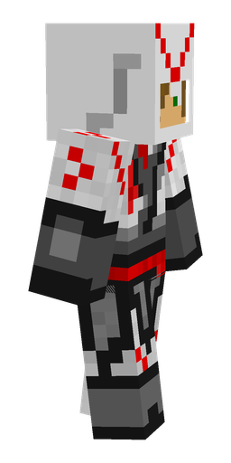 Black skin: body, right side render