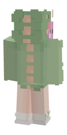 Classic skin: body, back render