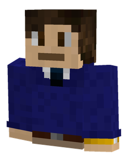 Blue skin: bust render