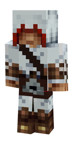 Blue skin: body, front render