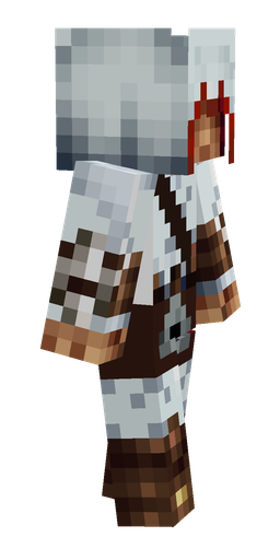Blue skin: body, right side render