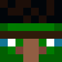 Green skin: face render