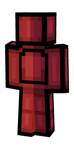 Black skin: body, back render