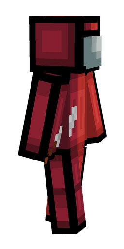 Black skin: body, right side render