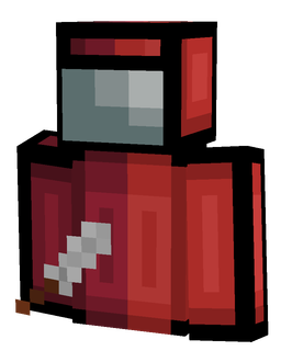 Black skin: bust render