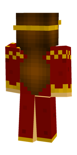 Brown skin: body, back render