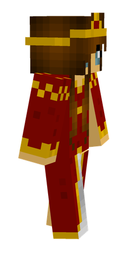 Brown skin: body, right side render