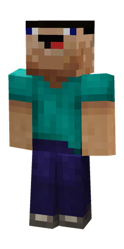 Black skin: body, front render