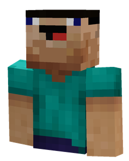 Black skin: bust render