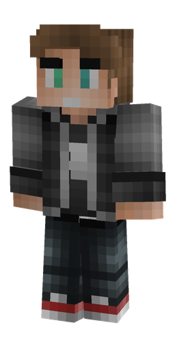 Black skin: body, front render