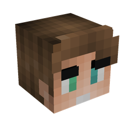 Black skin: head render