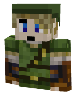 Brown skin: bust render