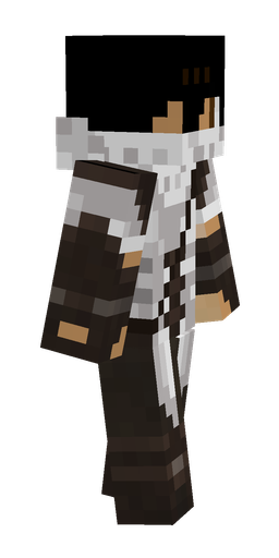 Black skin: body, right side render