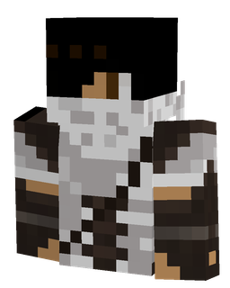 Black skin: bust render