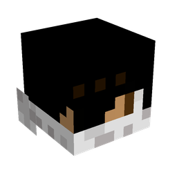 Black skin: head render