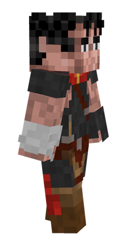 Black skin: body, right side render