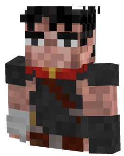 Black skin: bust render