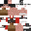 Black skin: raw texture render