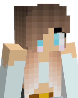 Blue skin: bust render