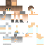 Blue skin: raw texture render