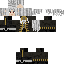 Black skin: raw texture render