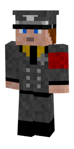 Black skin: body, front render