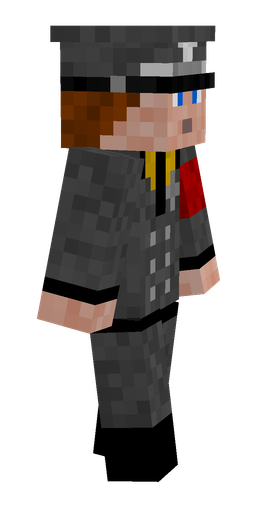 Black skin: body, right side render
