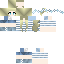Blue skin: raw texture render